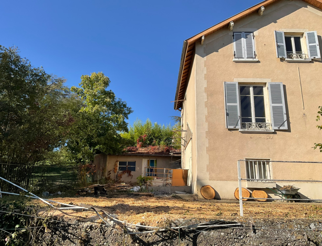 Extension d'une maison à Rillieux la pape (avant)