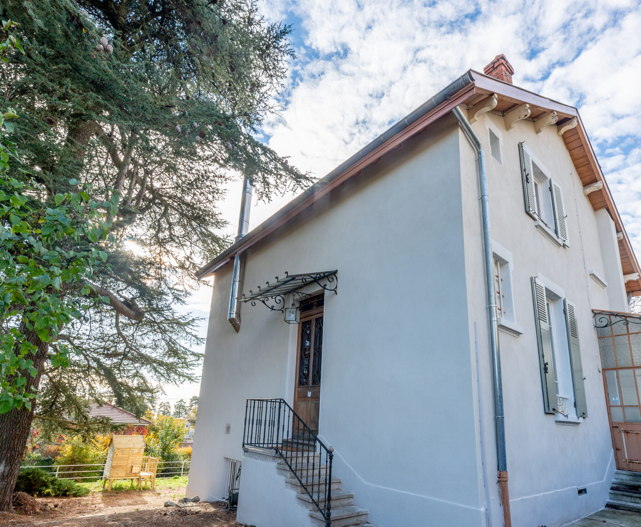 Ravalement de façade à Rillieux-la-Pape - Extension de maison