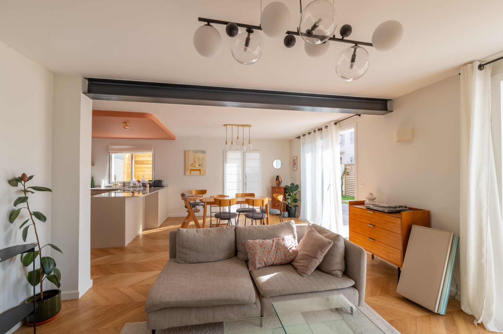 Rénovation du salon - Caluire-et-Cuire (après)